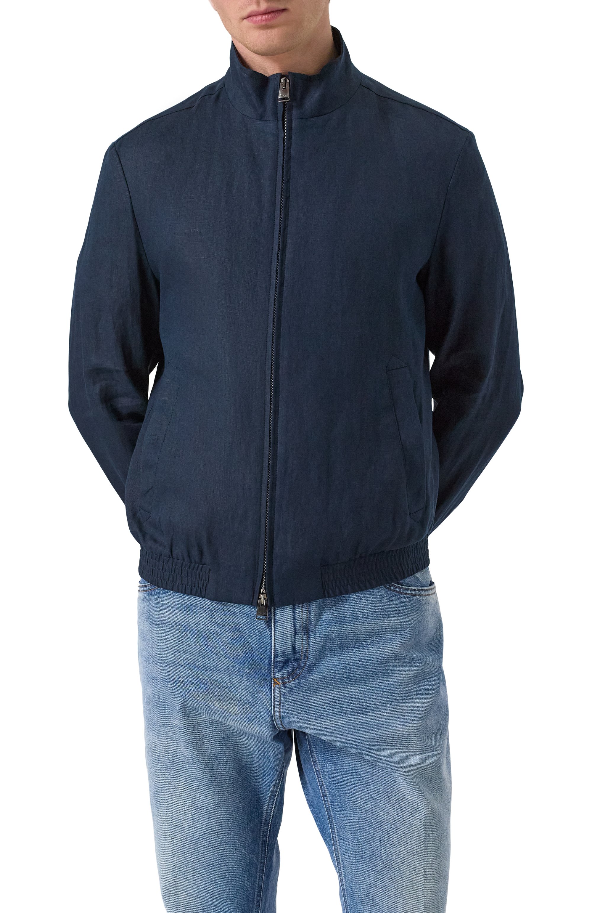 Льняной бомбер CANALI, арт. 040988US/SG02985, фото 3