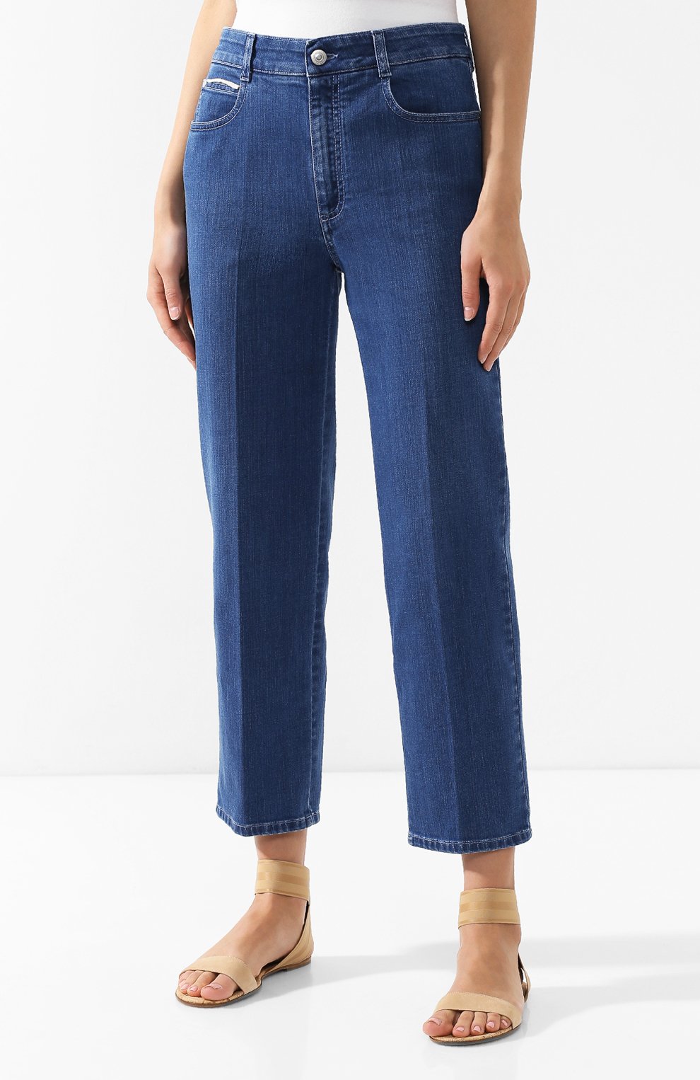 Укороченные джинсы STELLA MCCARTNEY, арт. 557440/SMH20, фото 3