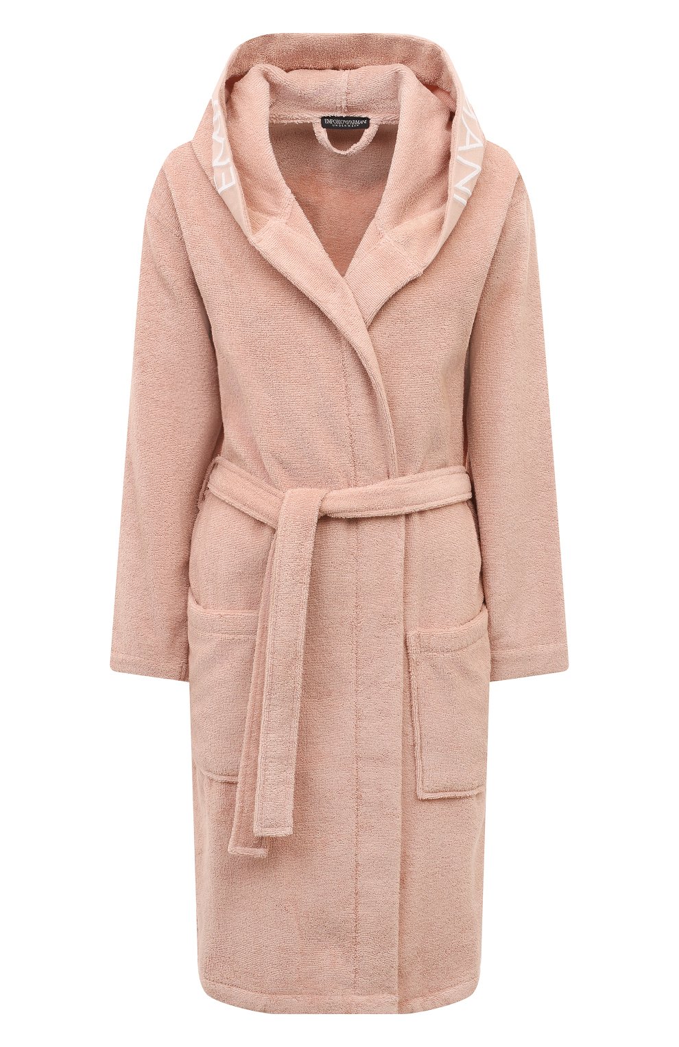 Хлопковый халат EMPORIO ARMANI, арт. 164694/3F291, фото 1