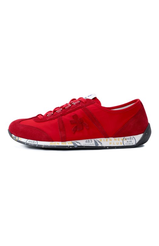 Комбинированные кроссовки Jacky X Premiata JACKY X/VAR 7524 Красный  JACKY X/VAR 7524 Фото 4