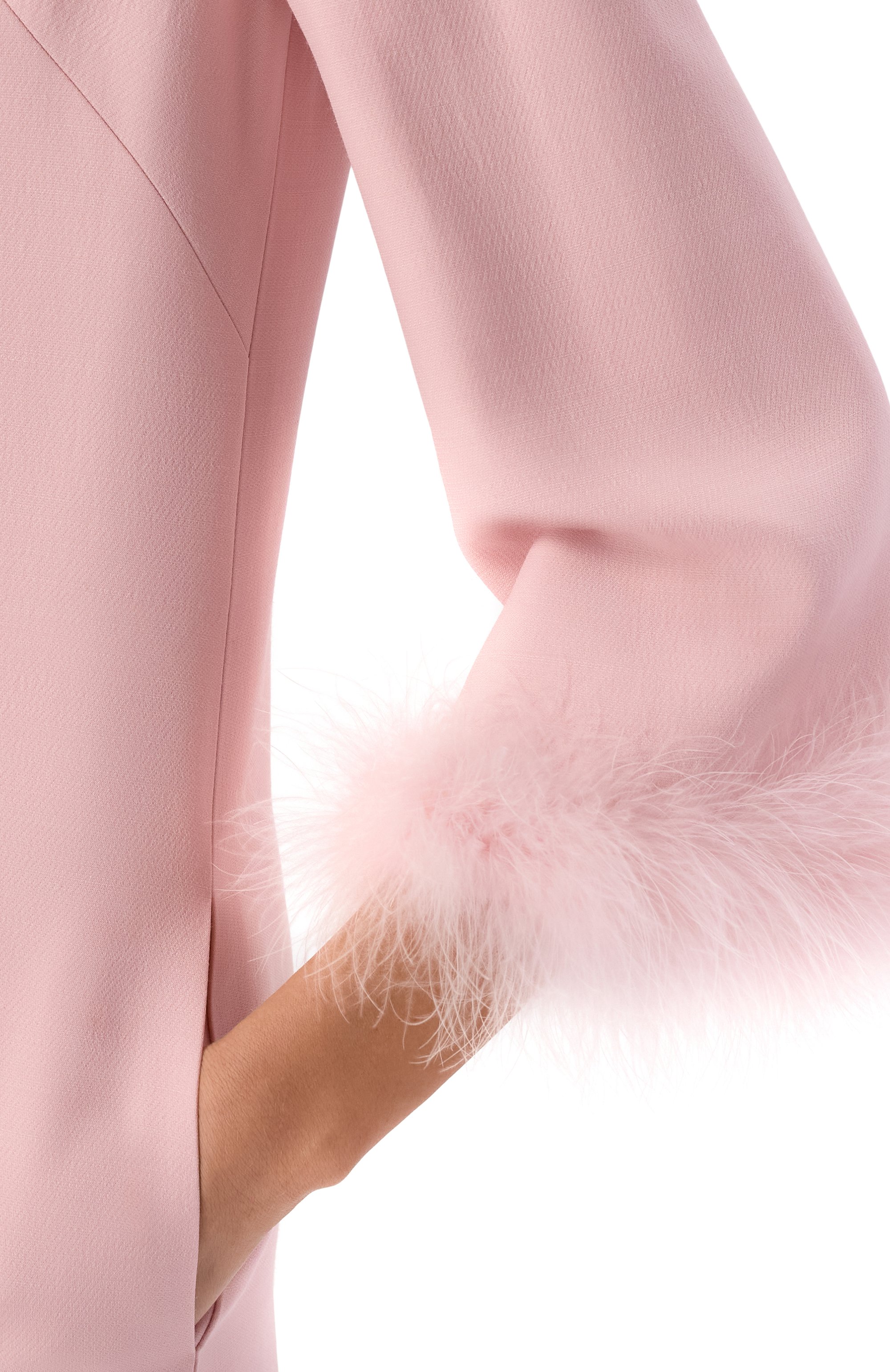 Платье из шерсти и шелка VALENTINO, арт. 8B3VAJJ0/1CF, фото 4