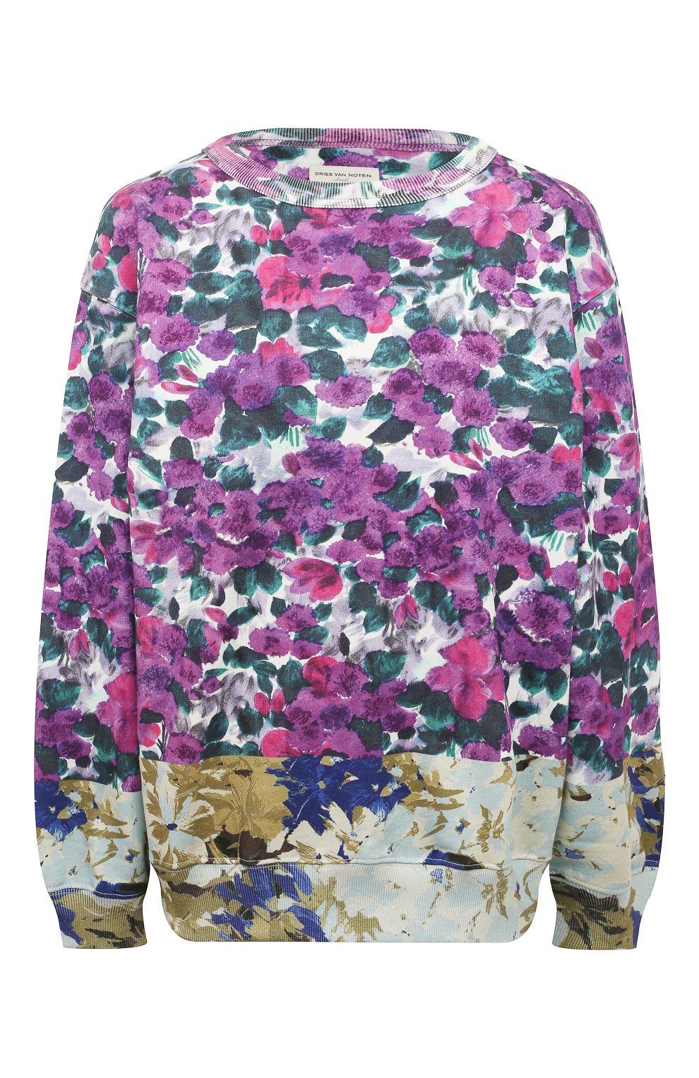 Хлопковый свитшот DRIES VAN NOTEN, арт. 231-031124-6632, фото 1