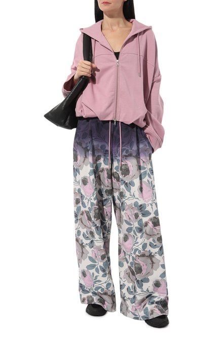 Женский хлопковая толстовка DRIES VAN NOTEN, арт. 232-011121-7618