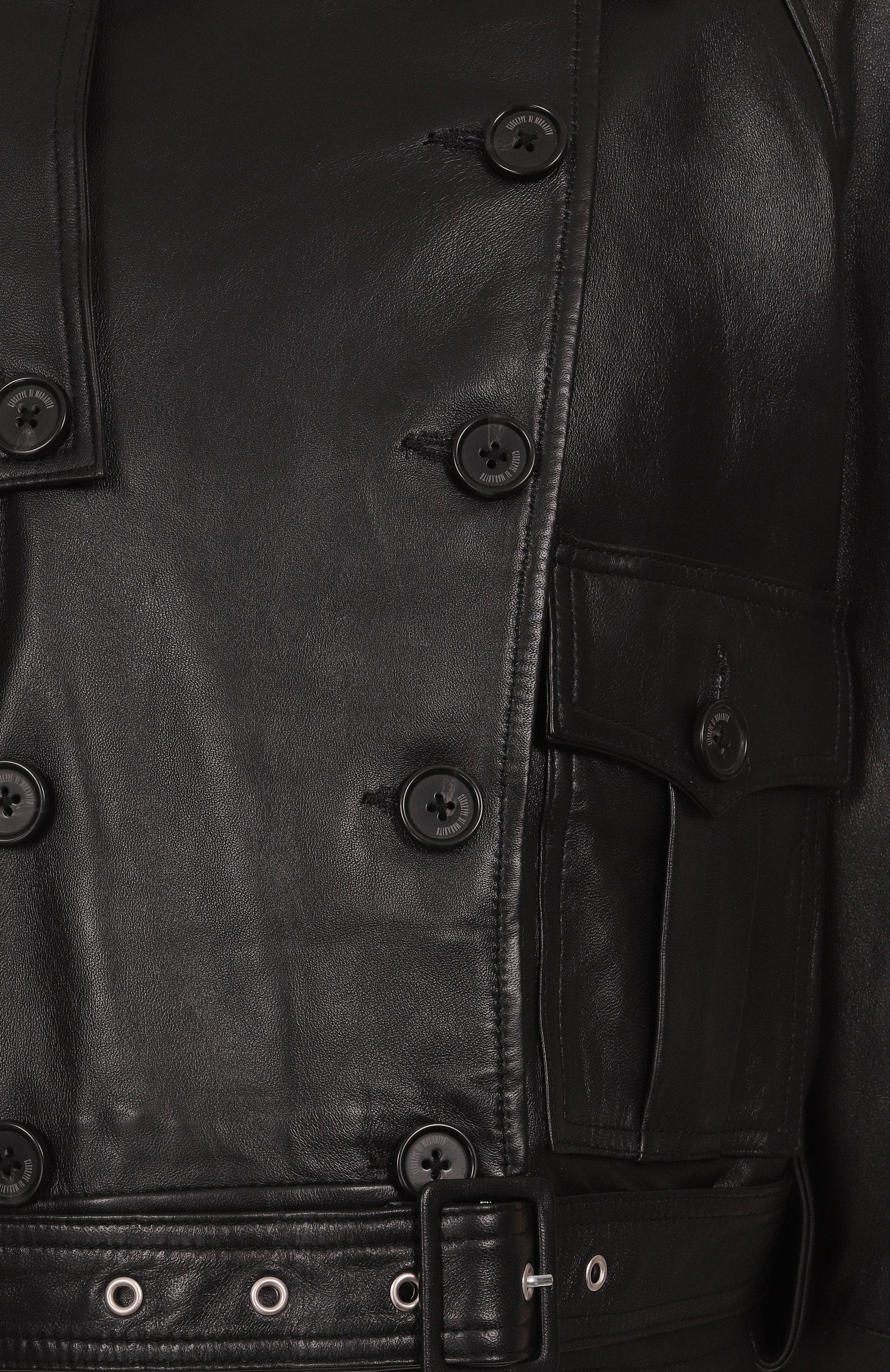Кожаная куртка GIUSEPPE DI MORABITO, арт. 04SSJA117P 04451, фото 6