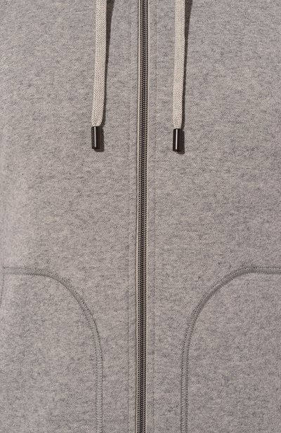 Толстовка из хлопка и шерсти CAPOBIANCO, арт. 17M407.TF00., фото 5