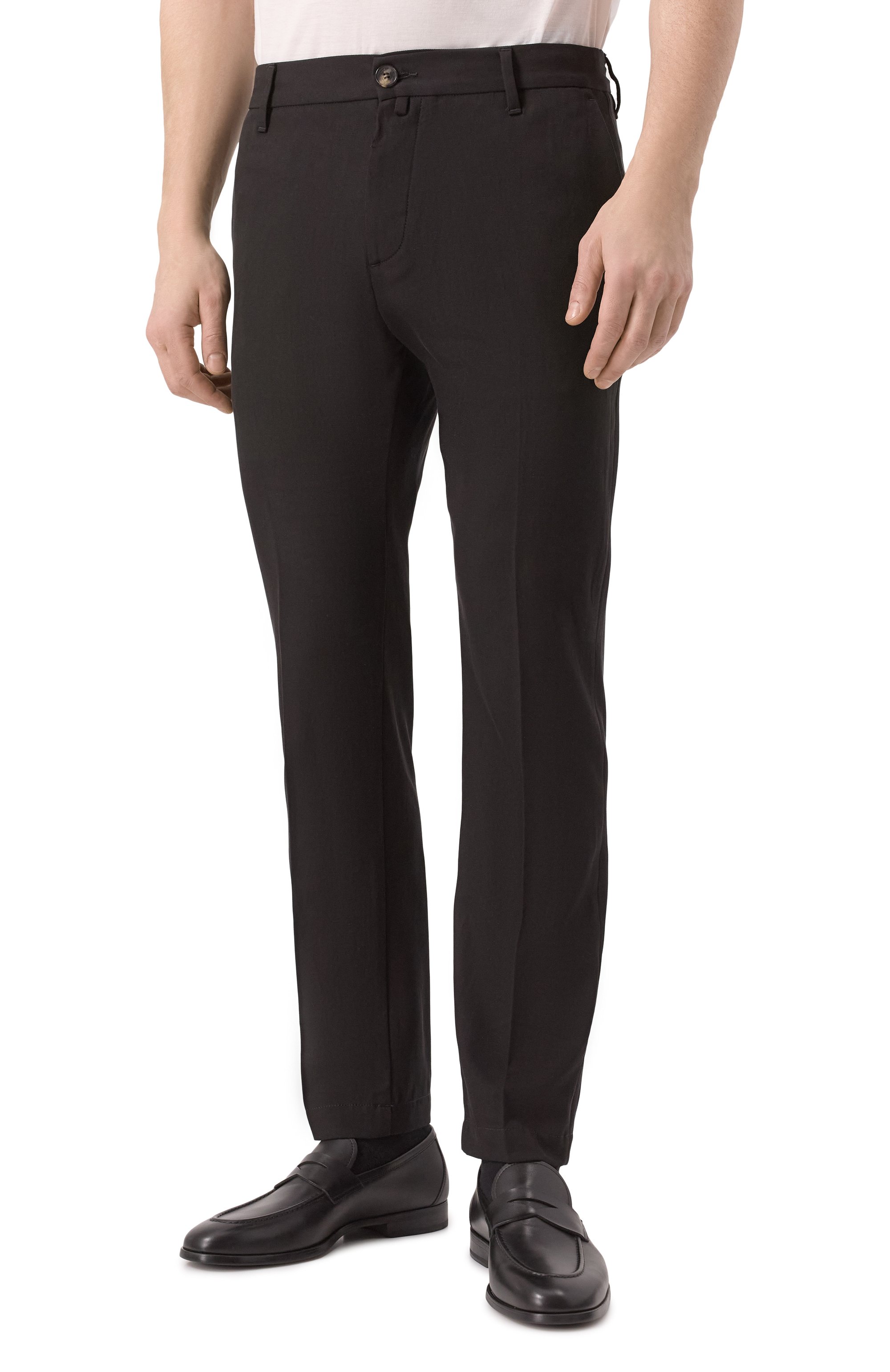 Брюки JACOB COHEN черного цвета по цене 63800 руб., арт. 25E P/JUM_PT026 001 T773A RW, фото 3 Брюки JACOB COHEN, арт. 25E P/JUM_PT026 001 T773A RW, фото 3