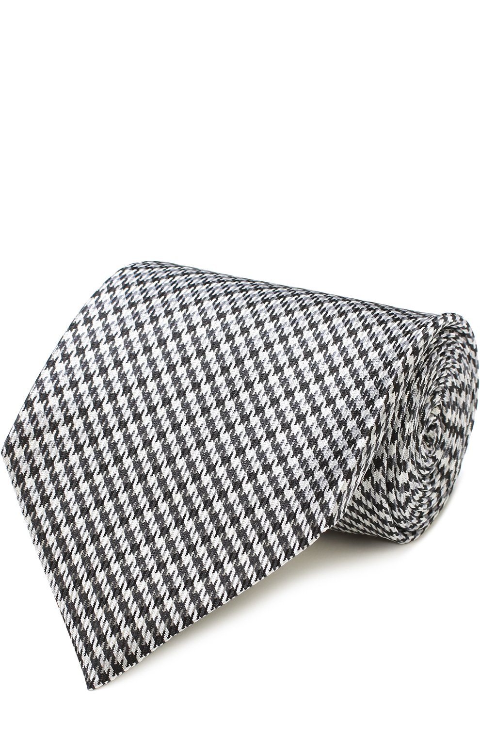Шелковый галстук с узором houndstooth TOM FORD, арт. 9TF301TF, фото 1