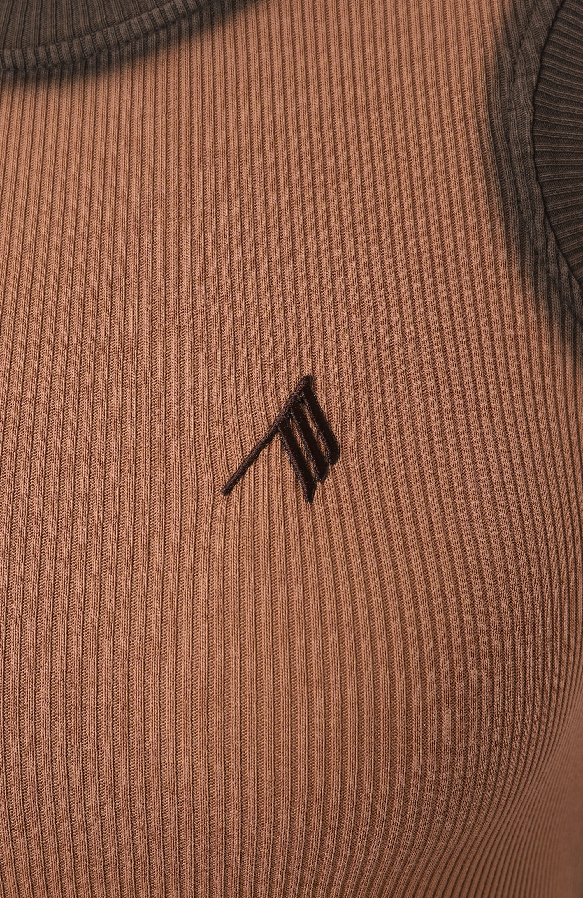 Хлопковая майка THE ATTICO, арт. 250WCN00003/JJJ054SP, фото 6