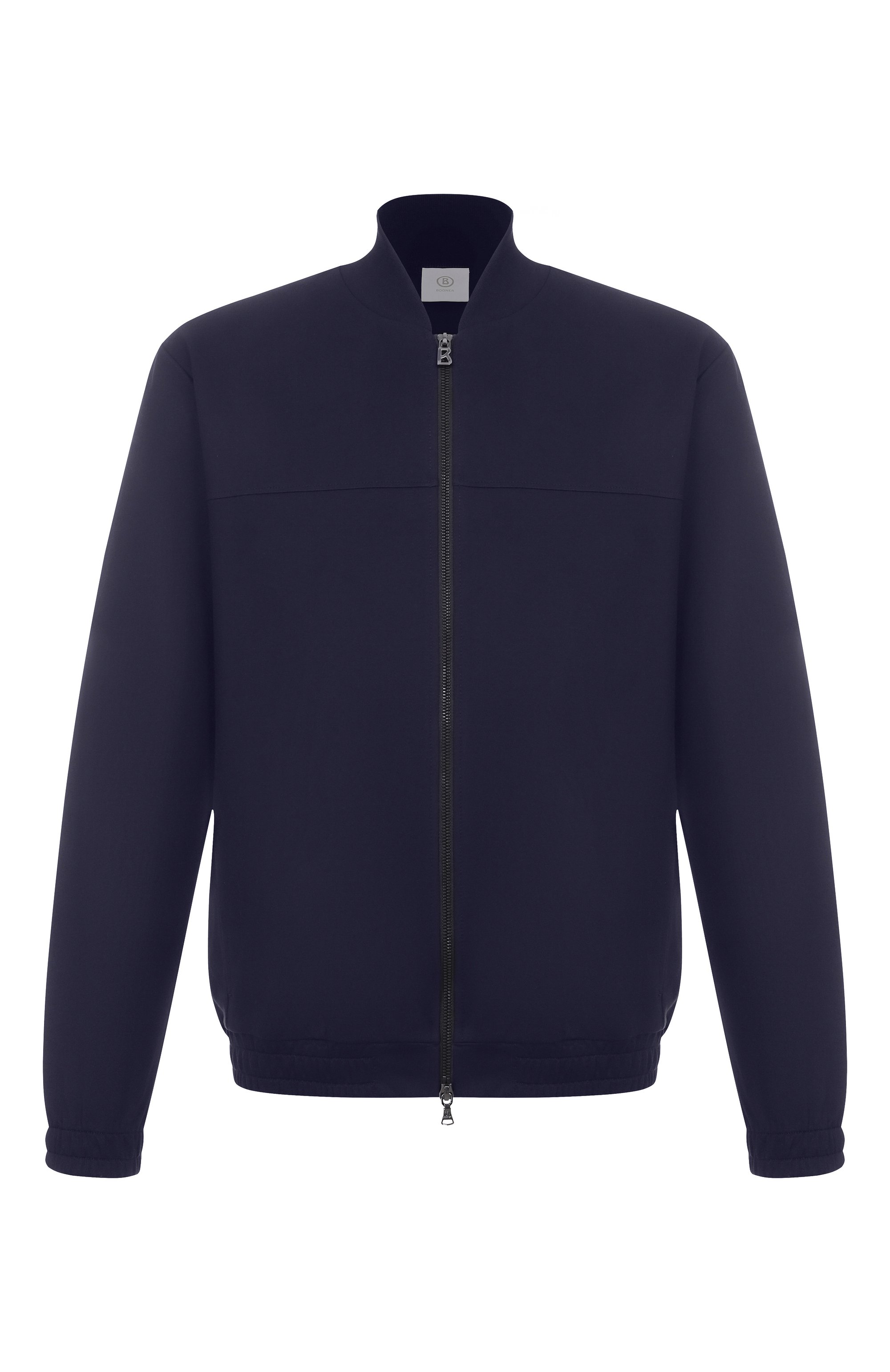 Хлопковый бомбер BOGNER темно-синего цвета по цене 35900 руб., арт. 88079694, фото 1 Хлопковый бомбер BOGNER, арт. 88079694, фото 1