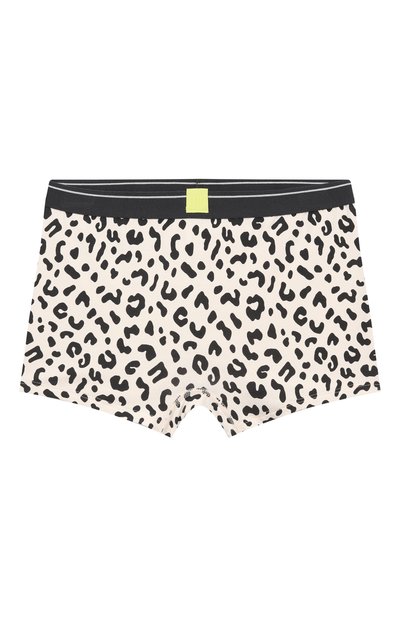Детские трусы-шорты SANETTA леопардового цвета по цене 2570 руб., арт. 348803 | Фото 1 Трусы-шорты SANETTA, арт. 348803