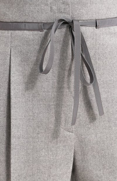 Шерстяные брюки с отворотами GIORGIO ARMANI, арт. 8WHPP00S/T008U, фото 5