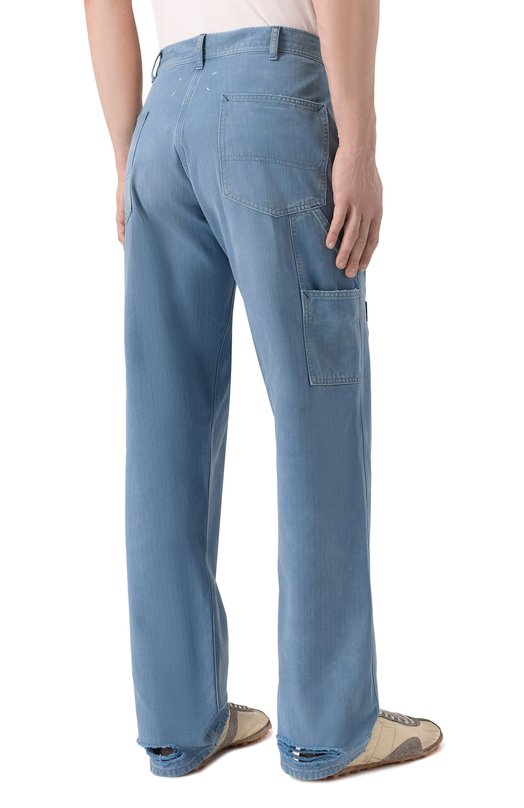Джинсы Maison Margiela S50LA0235/M30024 Голубой  S50LA0235/M30024 Фото 4
