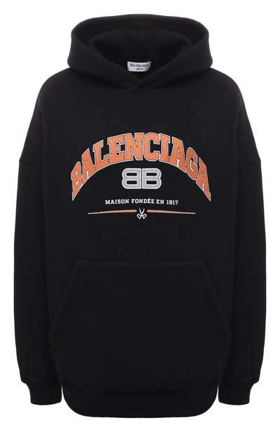 Хлопковое худи BALENCIAGA, арт. 675003/TLVJ2, фото 1