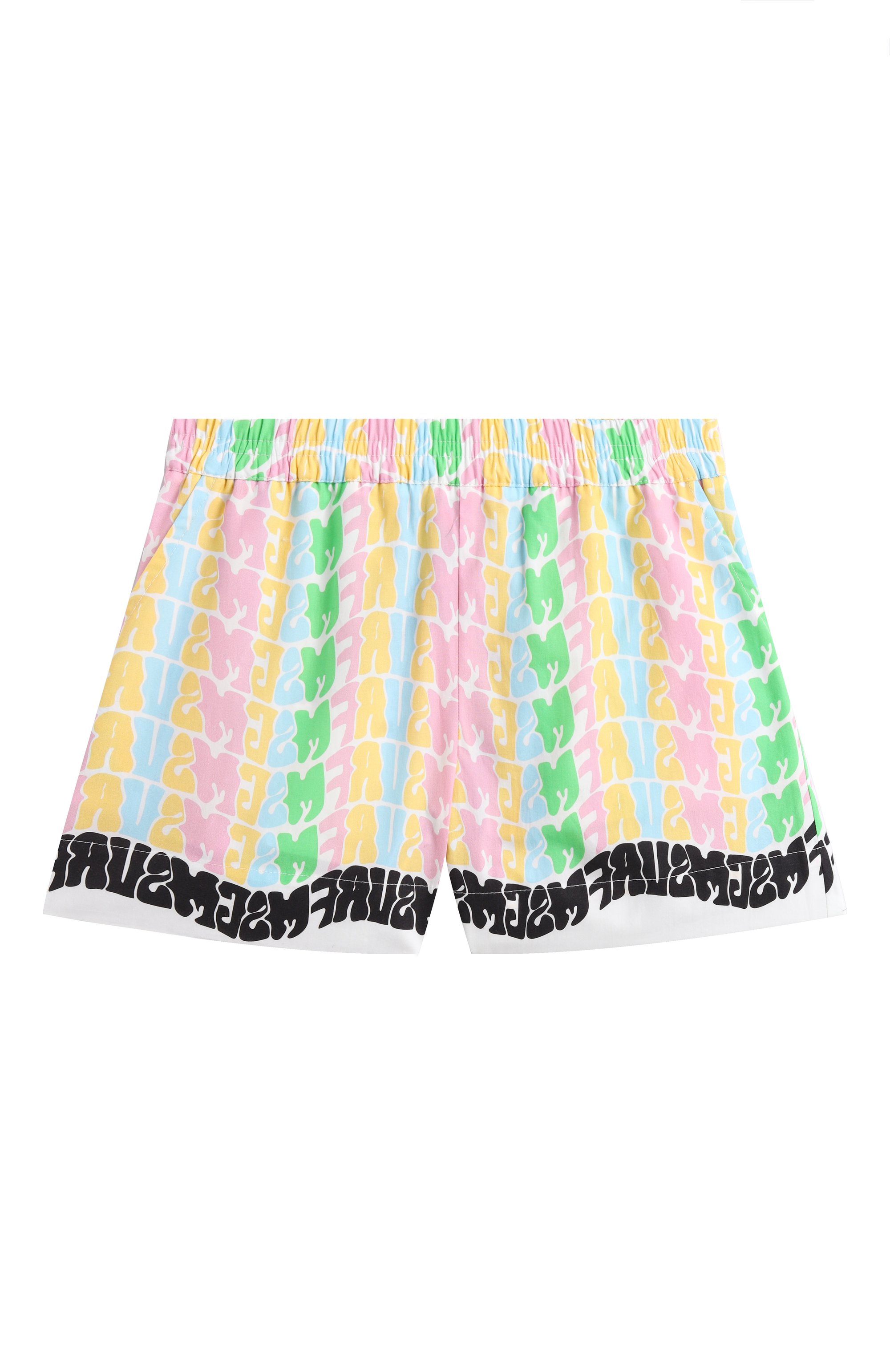 Хлопковые шорты MSGM KIDS, арт. S5MSJGSH246, фото 2