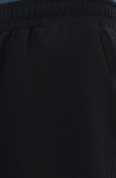 Мужские хлопковые домашние шорты ZIMMERLI темно-синего цвета, арт. 1357-21142 | Фото 5 (Кросс-КТ: домашняя одежда; Материал сплава: Проставлено; Нос: Не проставлено; Материал внешний: Хлопок)