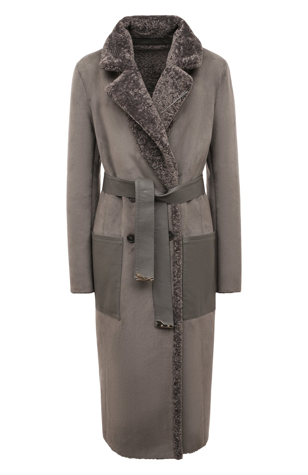 Двусторонняя дубленка из экомеха PATRIZIA PEPE, арт. 2O0025_E012, фото 1