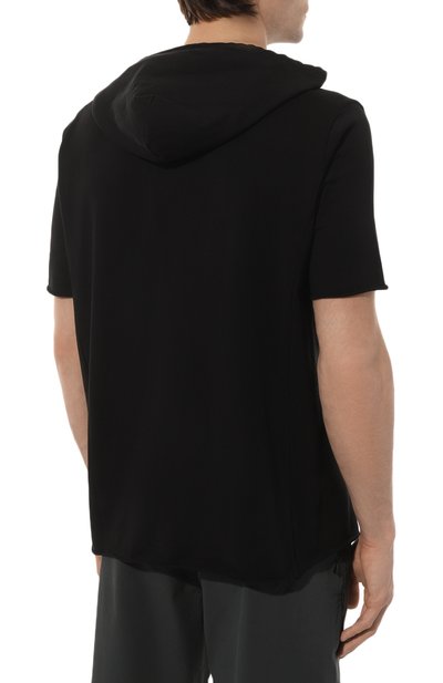 Хлопковое худи HANNES ROETHER, арт. 111112/HU35MPTY.253, фото 4