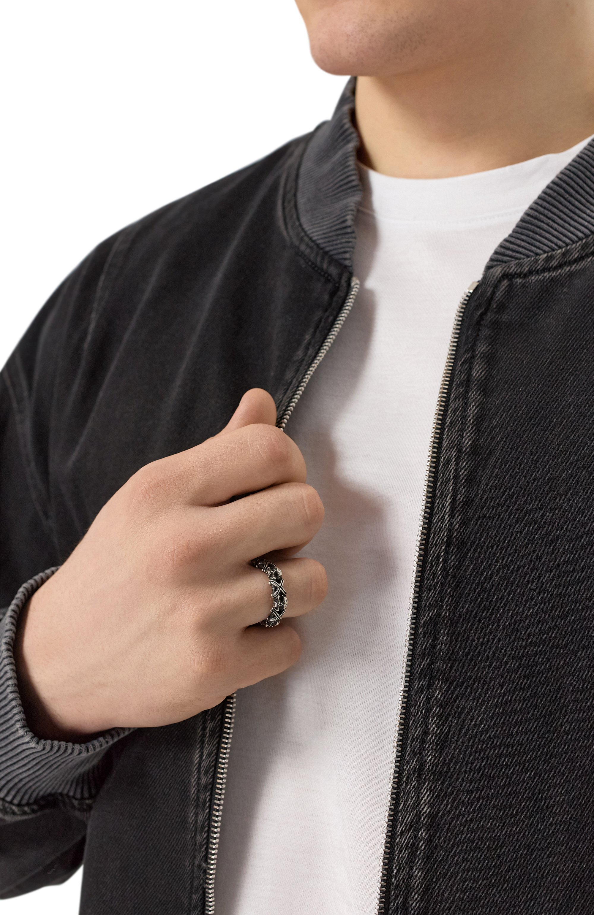 Кольцо GL JEWELRY серебряного цвета по цене 8910 руб., арт. GL700014-S97-01, фото 2 Кольцо GL JEWELRY, арт. GL700014-S97-01, фото 2