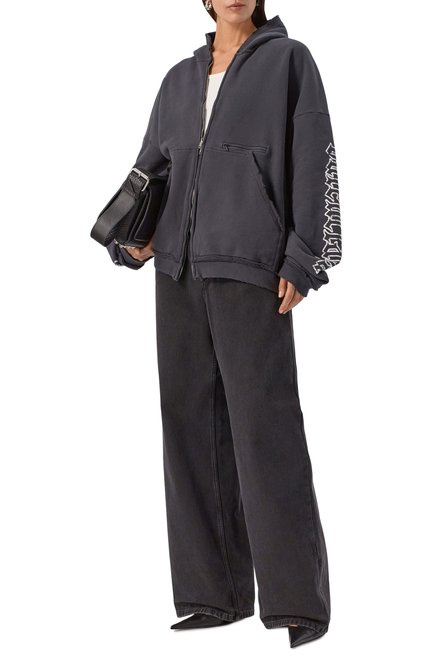 Женский хлопковая толстовка BALENCIAGA, арт. 808227/TSVW5