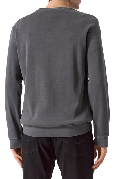 Хлопковый свитшот EMPORIO ARMANI, арт. 112122/4F538, фото 4