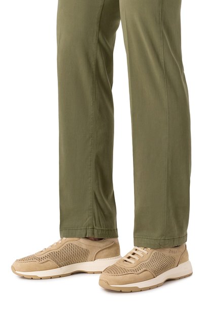 Замшевые кроссовки ZILLI, арт. H0199AM1194VZEV02, фото 3