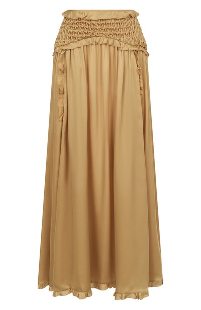 Женская шелковая юбка ZIMMERMANN, арт. 5295SF251