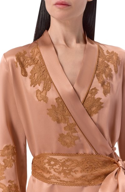 Шелковый халат MARJOLAINE, арт. 3CAM2001, фото 4