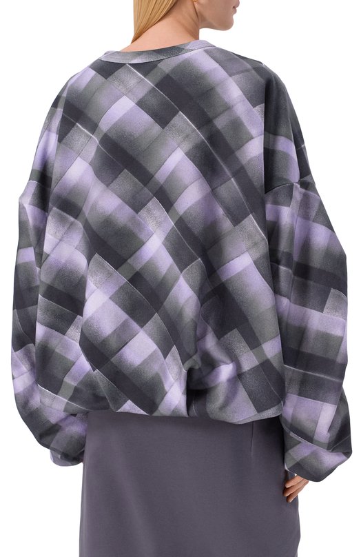 Хлопковый свитшот Dries Van Noten 011141-2614-403 Разноцветный  011141-2614-403 Фото 4