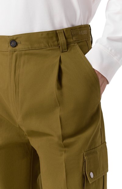 Хлопковые брюки-карго HUGO, арт. 50541377, фото 5