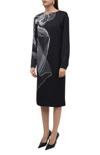 Платье из вискозы DRIES VAN NOTEN, арт. 212-011064-3081, фото 3