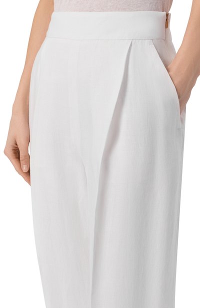 Льняные брюки AGNONA, арт. T71008E/U3049E, фото 5