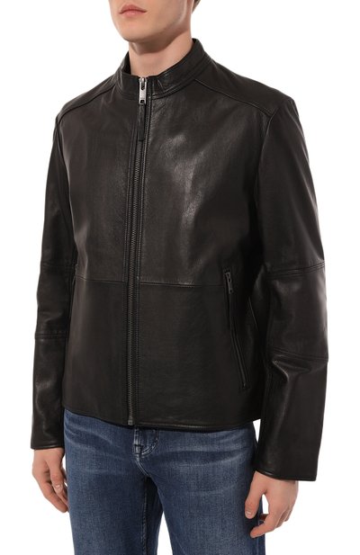 Кожаная куртка HUGO, арт. 50516869, фото 3