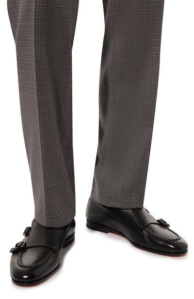 Кожаные монки carlos SANTONI, арт. MCNG18003SA4BSLFN01, фото 3