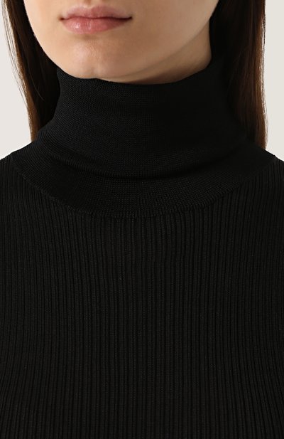 Шелковая водолазка фактурной вязки TOM FORD, арт. MAK652/YAX037, фото 5
