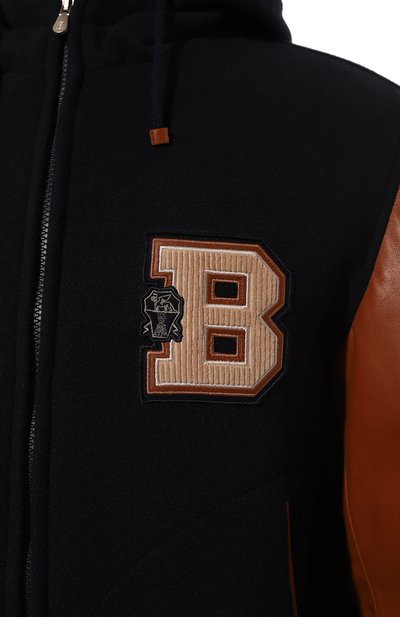 Комбинированный бомбер BRUNELLO CUCINELLI, арт. MY4141967, фото 5