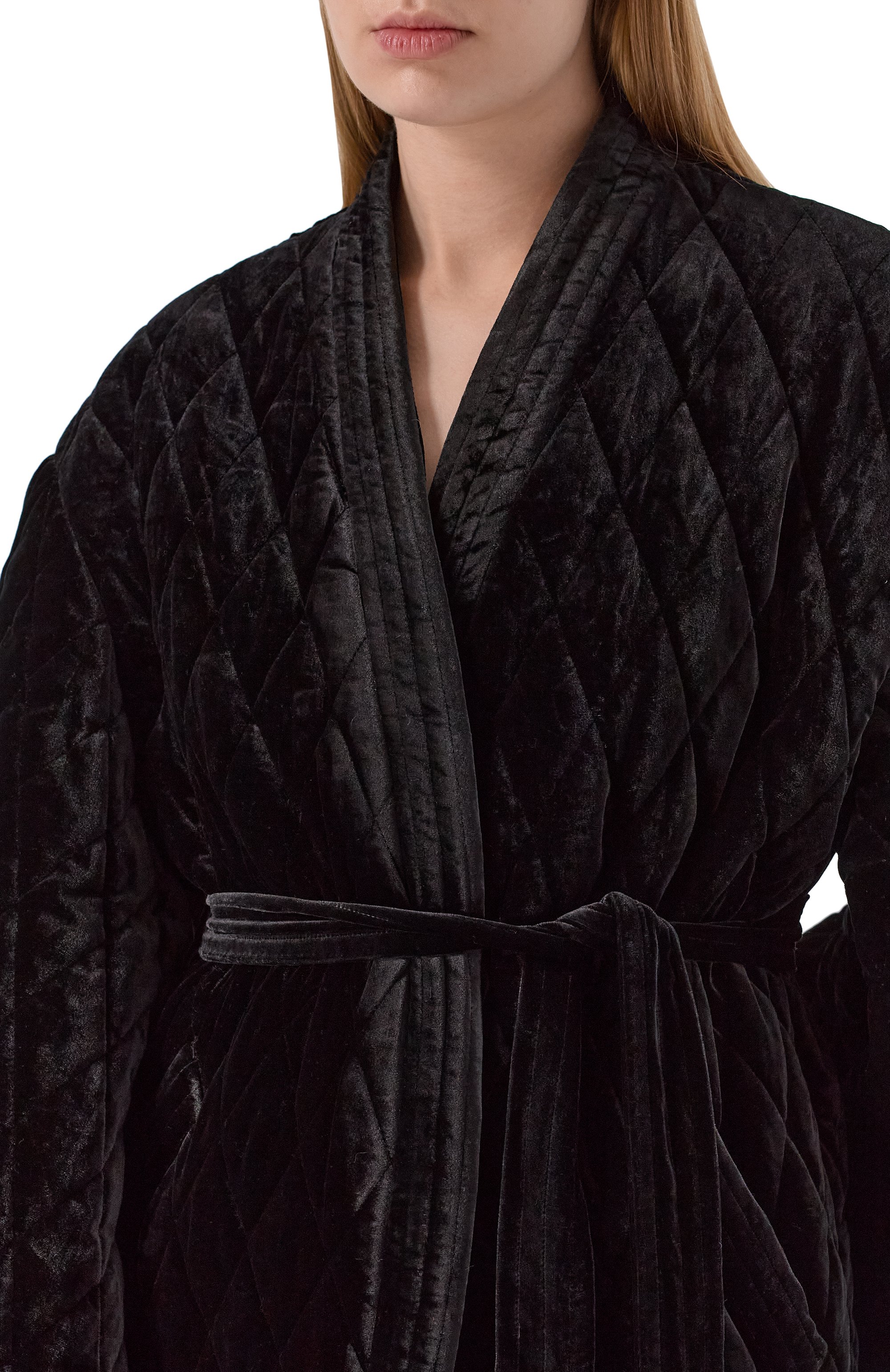 Бархатная куртка AKHMADULLINA черного цвета по цене 189900 руб., арт. 1226.2JT620/V713, фото 5 Бархатная куртка AKHMADULLINA, арт. 1226.2JT620/V713, фото 5