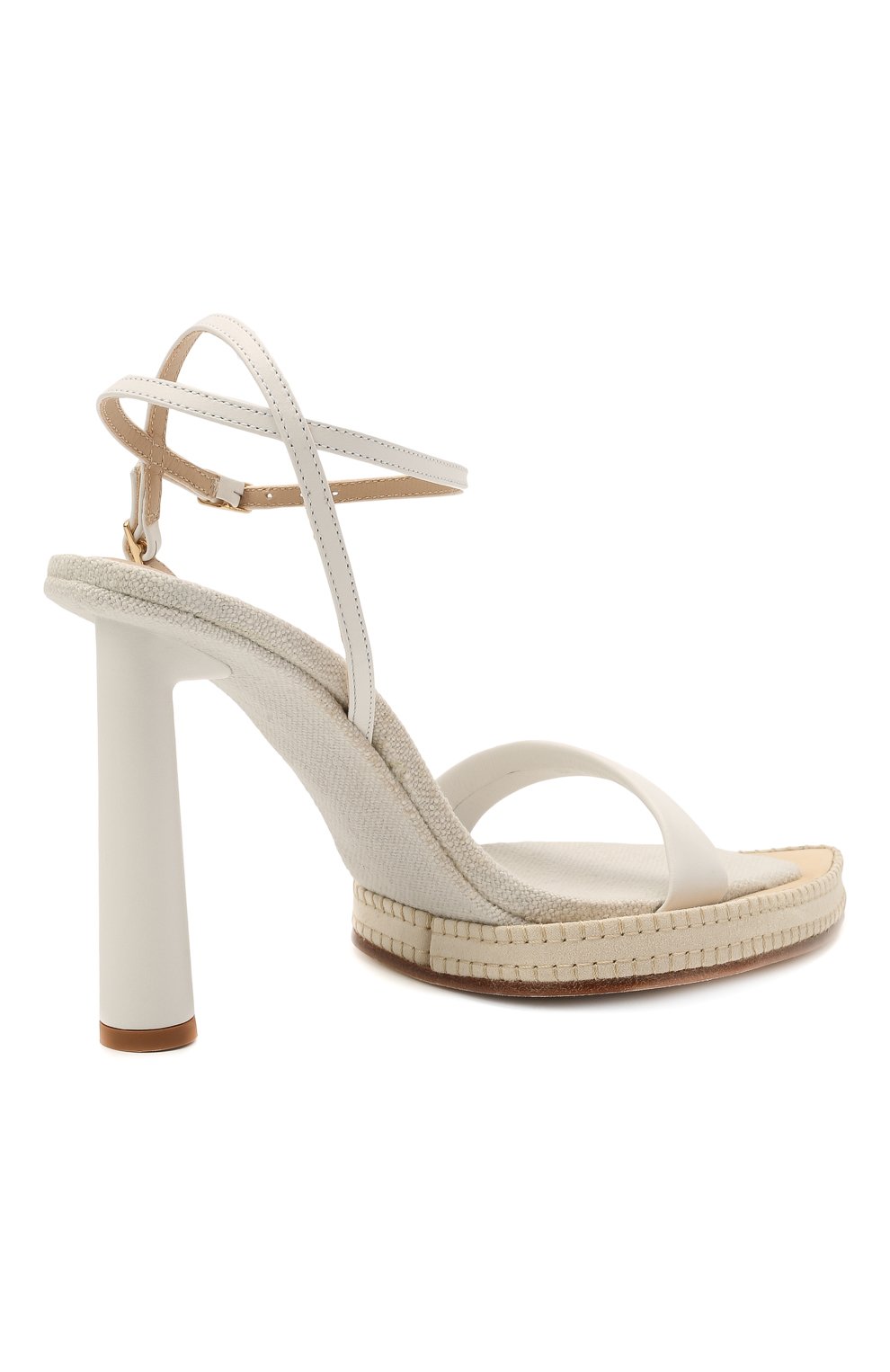 Кожаные босоножки novio JACQUEMUS, арт. 211F011/401100, фото 4