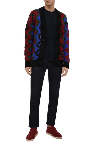 Кожаные ботинки open walk LORO PIANA, арт. FAL2888, фото 2