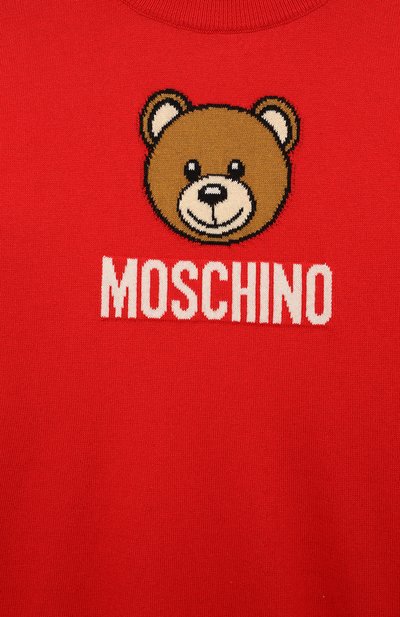 Платье из хлопка и шерсти MOSCHINO, арт. HDV0FF/LHE43/10-14, фото 3