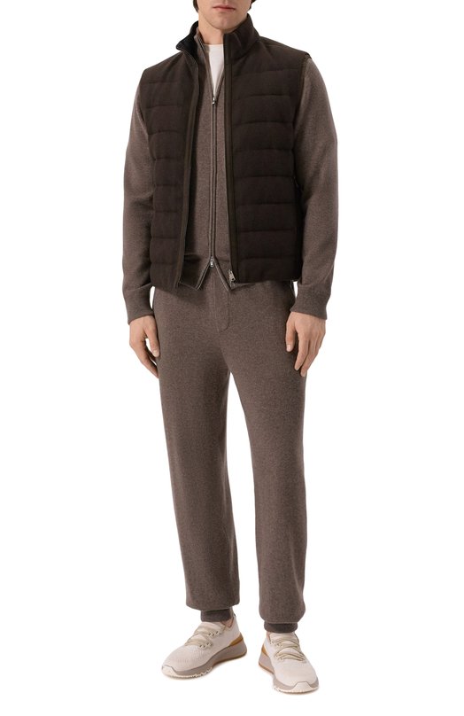 Кашемировый кардиган MVST M25.1MM.K015/K003 Коричневый  M25.1MM.K015/K003 Фото 2