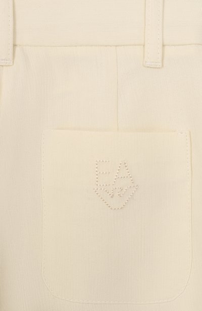 Брюки из вискозы и хлопка EMPORIO ARMANI, арт. EB000903/AF21040, фото 3