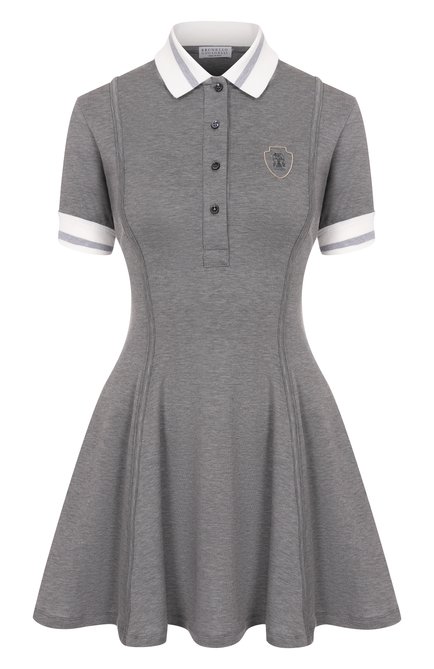 Женское хлопковое платье BRUNELLO CUCINELLI, арт. ML944A5325