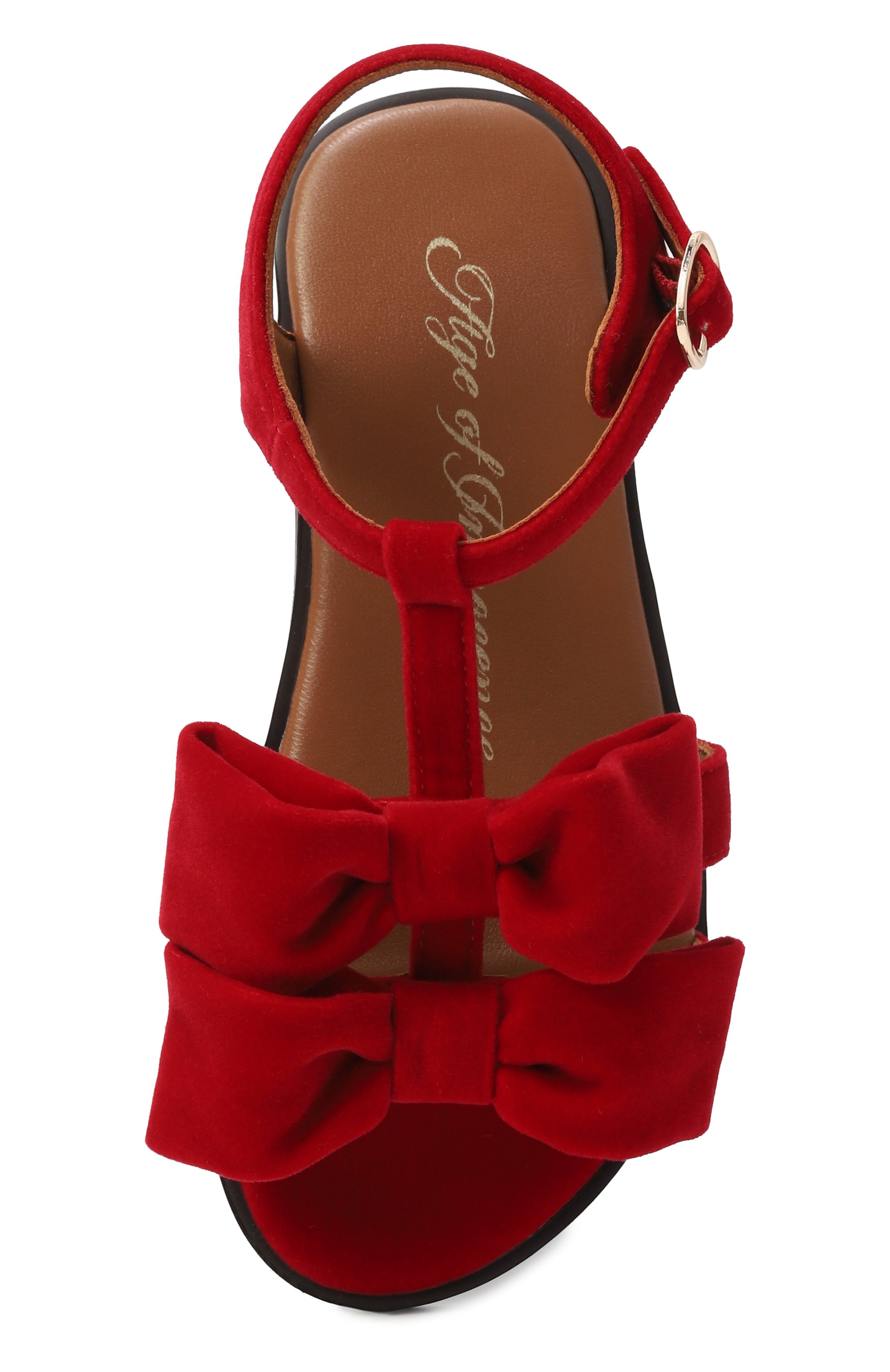 Бархатные сандалии rumi AGE OF INNOCENCE, арт. 000487/RUMI/28, фото 4