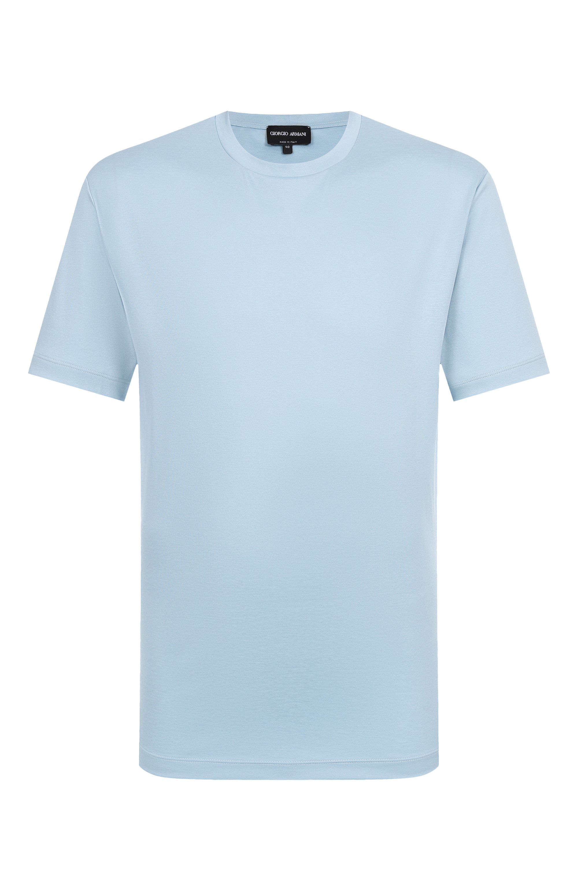 Хлопковая футболка GIORGIO ARMANI, арт. 6LSM90/SJTKZ, фото 1