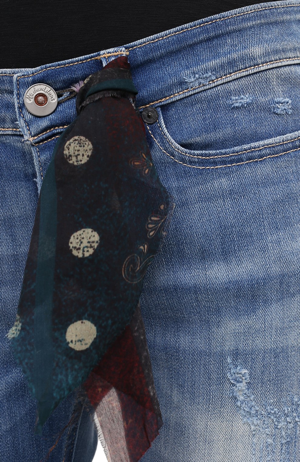 Джинсы genuine motorclothes HARLEY-DAVIDSON синего цвета по цене 21000 руб., арт. P85337, фото 5 Джинсы genuine motorclothes HARLEY-DAVIDSON, арт. P85337, фото 5