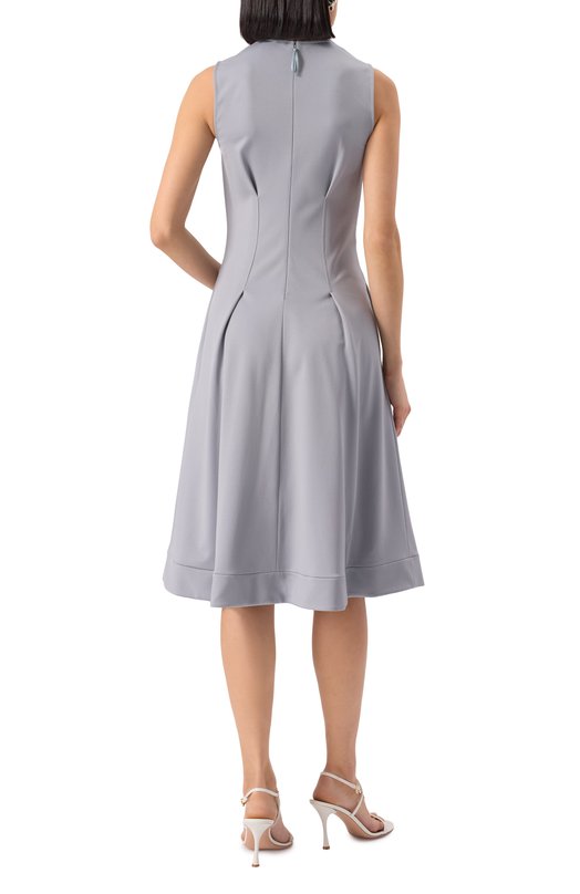 Платье из вискозы Giorgio Armani 6KAA70/AJFSZ Голубой  6KAA70/AJFSZ Фото 4