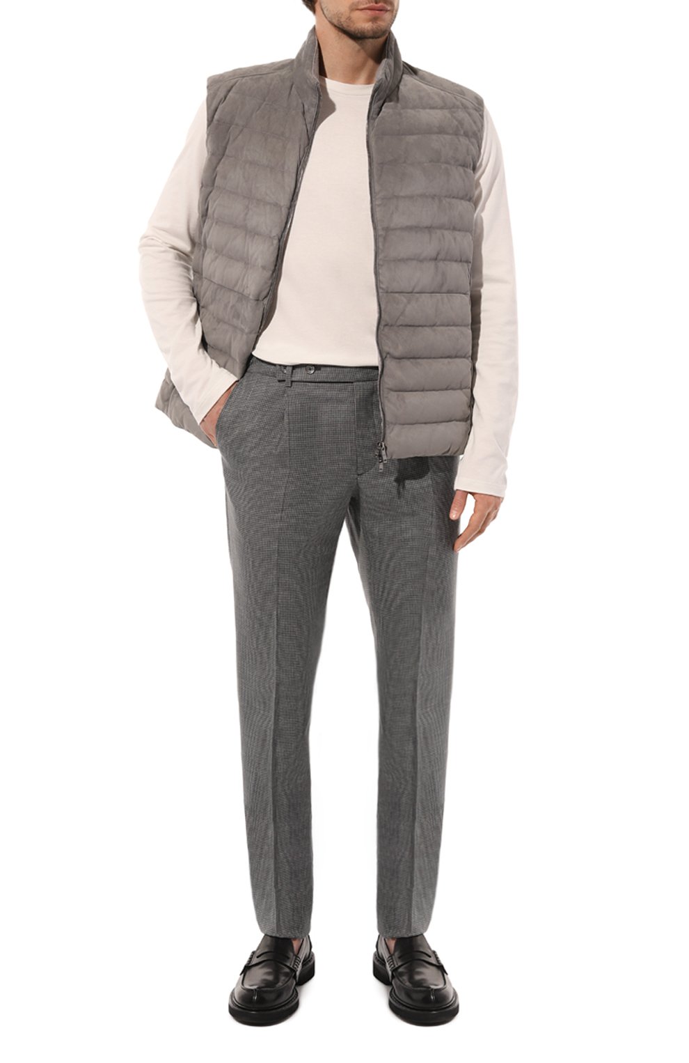 Шерстяные брюки STEFANO RICCI, арт. M1T23LACC6/W0011Q, фото 2