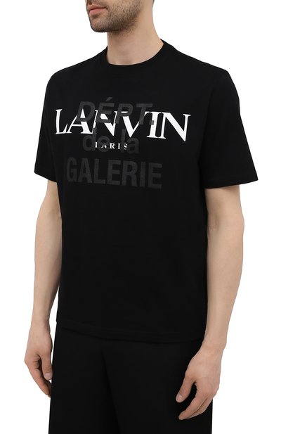 Хлопковая футболка lanvin x gallery dept LANVIN, арт. RU-TS0005-J090-E21, фото 3