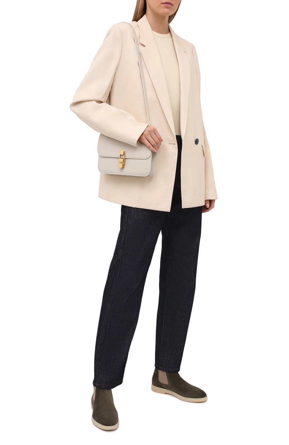 Замшевые ботинки SANTONI, арт. WTYA58854TISNPYLV20, фото 2