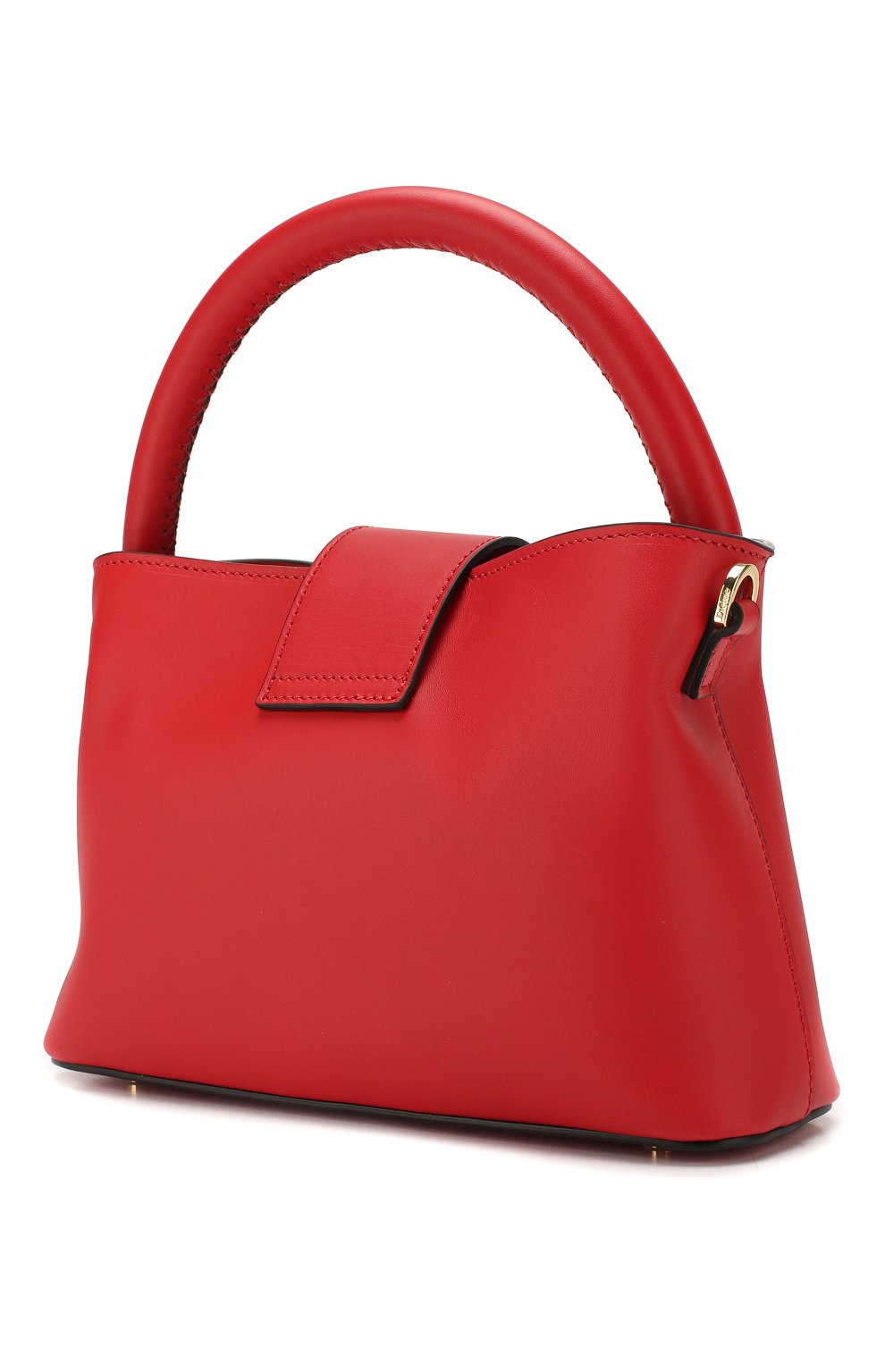 Сумка malette ELLEME красного цвета по цене 53150 руб., арт. MALETTE/C0W LEATHER, фото 3 Сумка malette ELLEME, арт. MALETTE/C0W LEATHER, фото 3